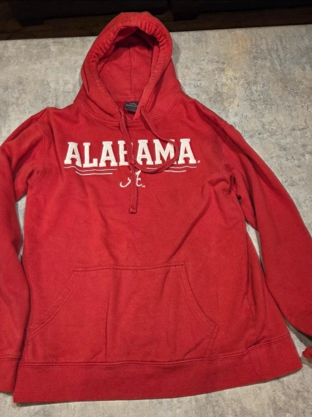 Knights Apparel Red Alabama Pullover Hoodie